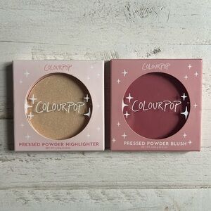 Colourpop blush + highlighter bundle